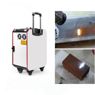 Maszyna do czyszczenia laserowego typu wózka do usuwania rdzy z metalu Czyszczenie smaru olejowego