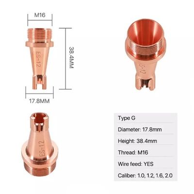 Dysze spawalnicze M16 D17.8 do spawarki laserowej