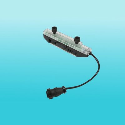 Zespół skrzynki elektrycznej zatrzymującej ruch osnowy do krosna pneumatycznego ZAX-E-6-104